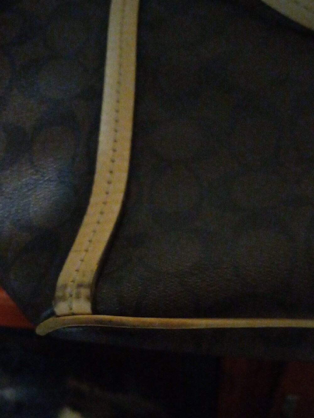 Coach   XL vintage leather tote - Picture 4 of 9